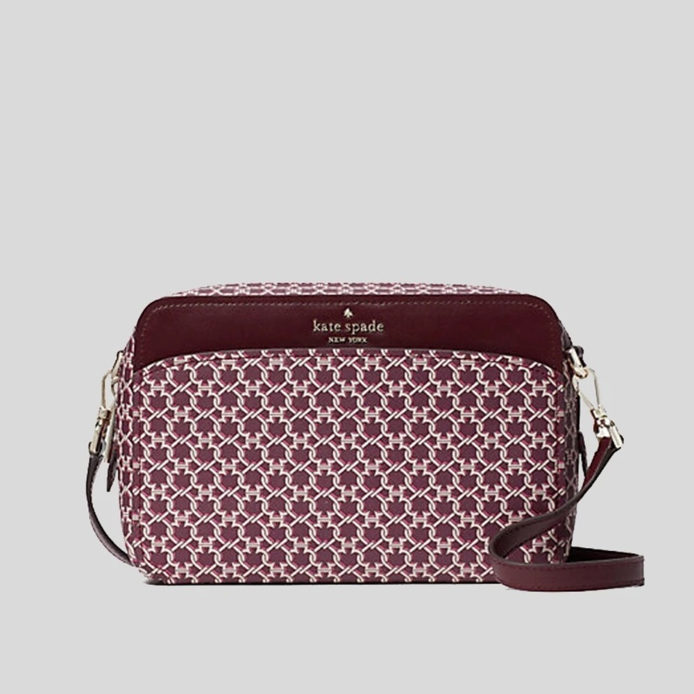Kate Spade Spade Link Purple Camera Bag